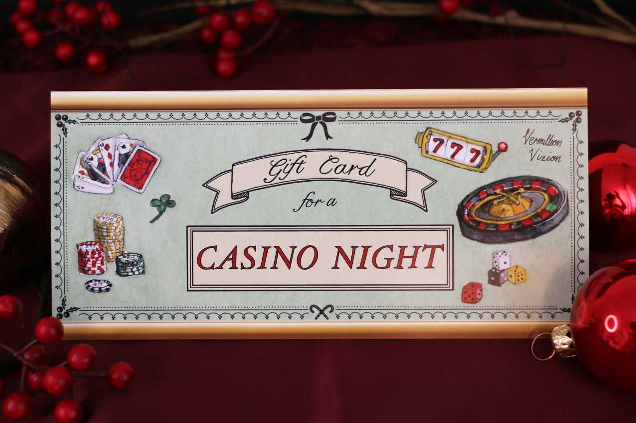 Giftcard - Casino Night