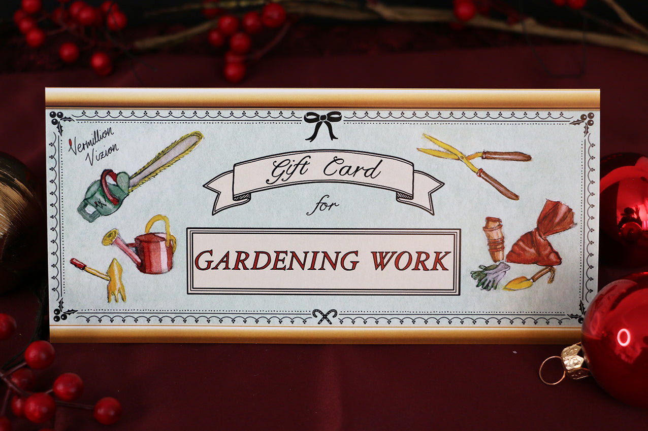 Giftcard - Gardening Work